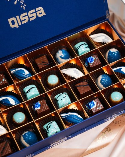 Blue Starburst Box