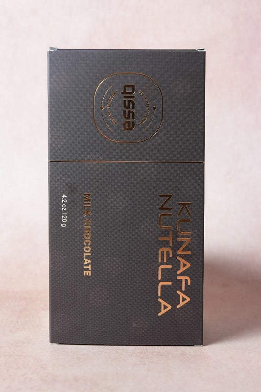 QISSA PREMIUM BELGIUM NUTELLA KUNAFA BAR 120g