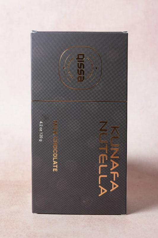 QISSA PREMIUM BELGIUM NUTELLA KUNAFA BAR 80g